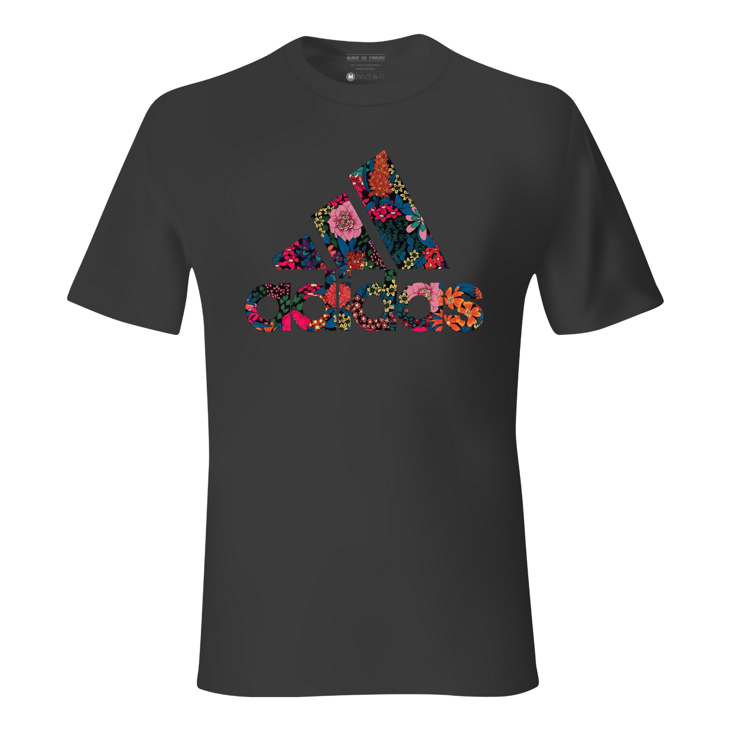 Tricou Unisex „Adidas Floral”