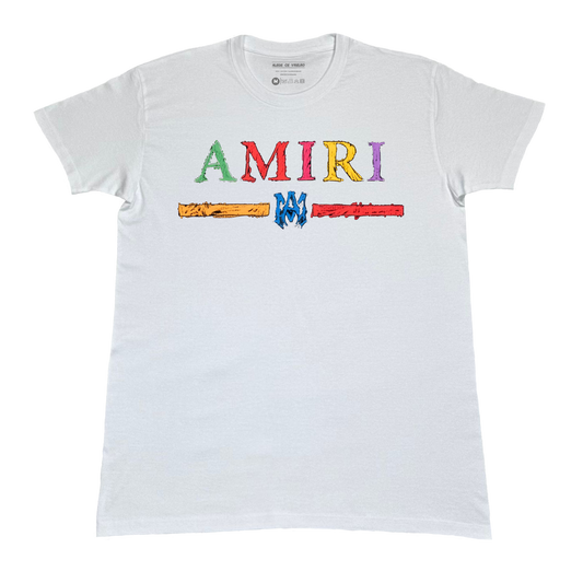 Tricou Unisex „Amiri Color Pop”