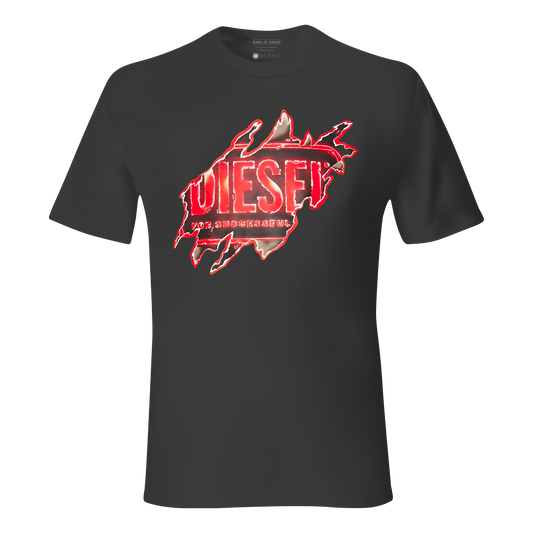Tricou Streetwear „Diesel Red Energy”