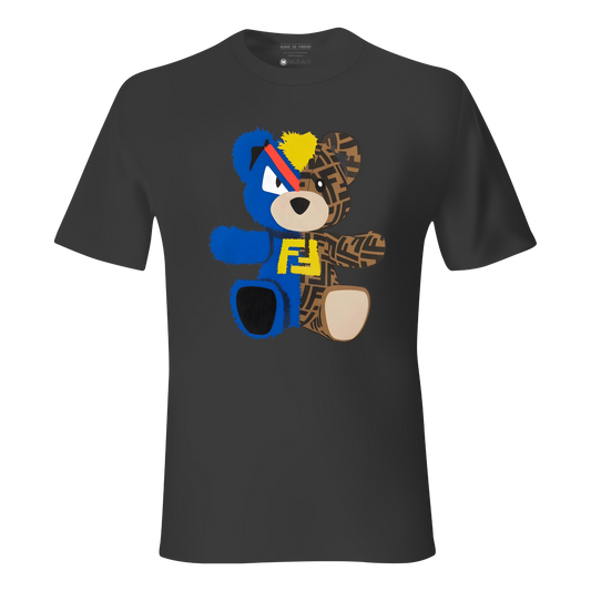 Tricou Streetwear „Bear Fendi Style”