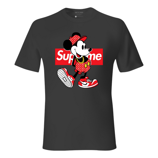 Tricou Streetwear „Mickey Supreme” - Unisex