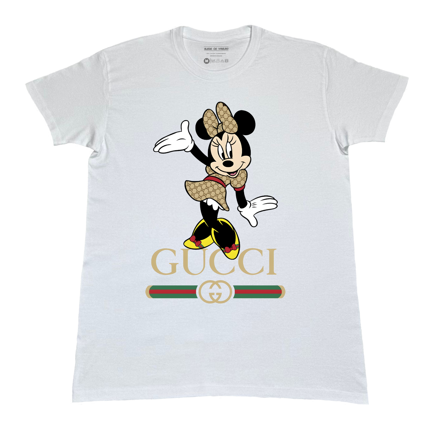 Tricou Minnie Gucci Vibe Playful & luxury fusion