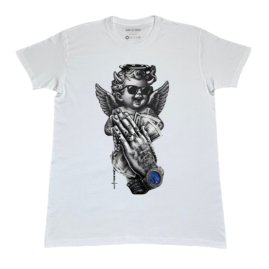 Tricou unisex Street Angel Hustle – Urban art cu atitudine