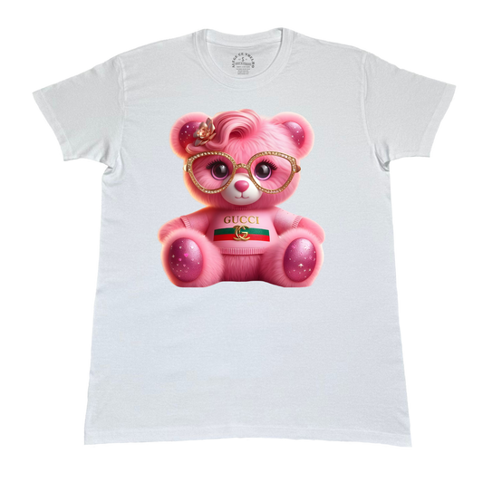 Tricou copii Teddy Pink – Streetwear Cute & Stylish